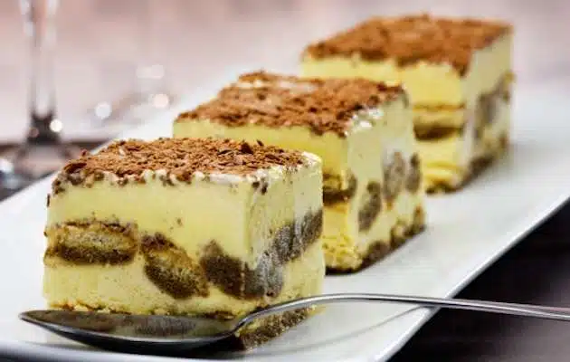 tiramisu alla crema e cannella