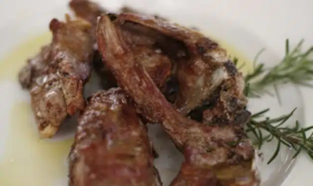 agnello alla brace
