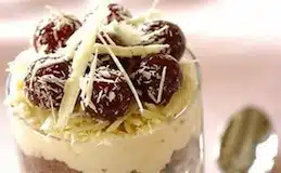 mousse ciliegie cioccolato