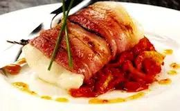 merluzzo al bacon