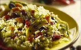 insalata di riso con bottarga