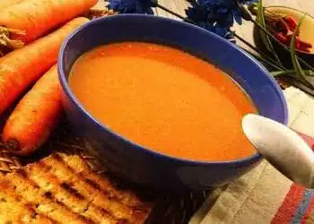 zuppa di carote piccante