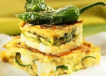 Frittata con friggitelli