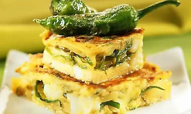 Frittata con friggitelli