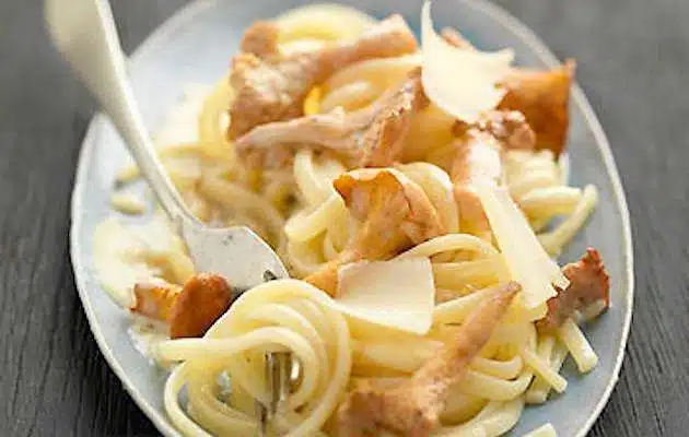 Pasta con finferli