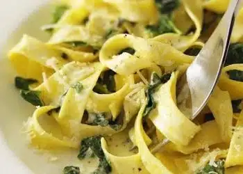 Tagliatelle spinaci e burro