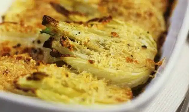 Finocchi gratinati al forno