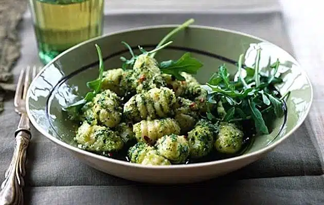 gnocchi rucola e pecorino