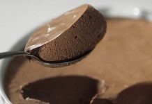 Spuma di cioccolato e panna
