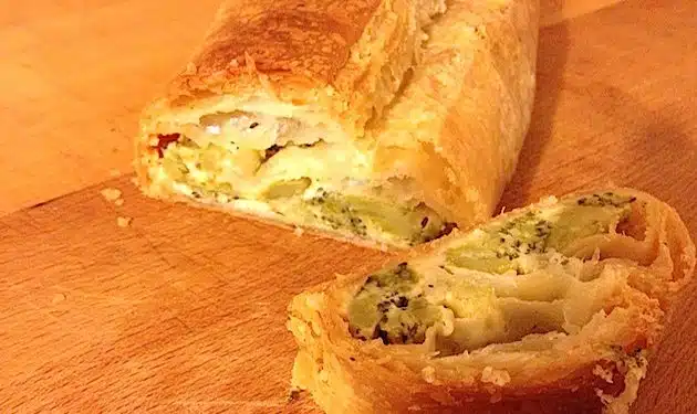 Strudel salato broccoli