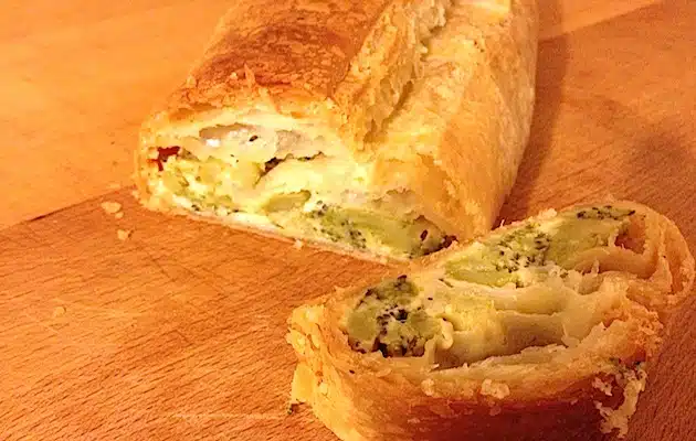 Strudel salato broccoli