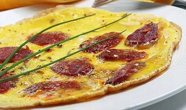 Frittata di salame