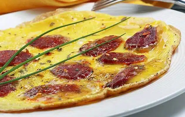 Frittata di salame
