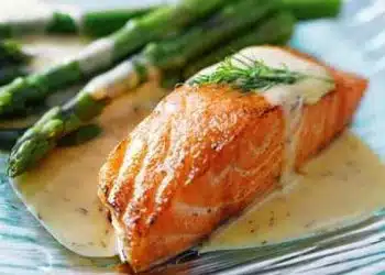 Salmone con asparagi