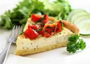 torta salata ricotta pomodorini