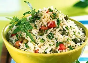 insalata di riso alle erbe