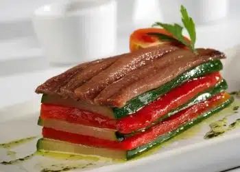 Tortino di zucchine e peperoni