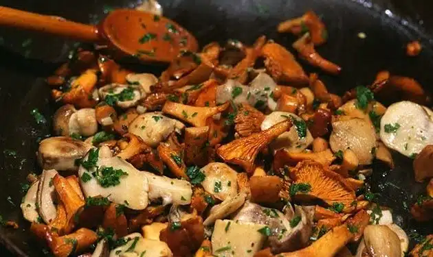 finferli aglio e olio in padella