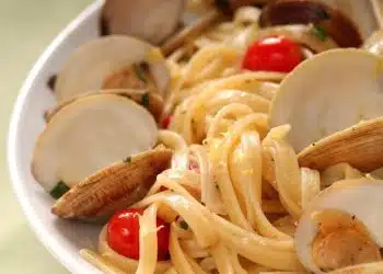 Linguine vongole e limone