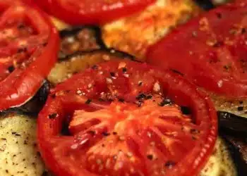 melanzane pomodori al forno