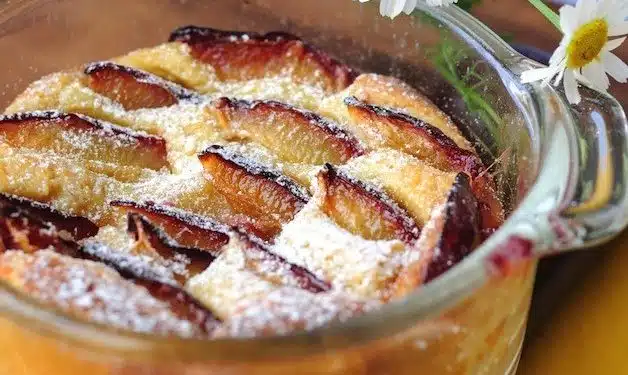 prugne gratin zabaione