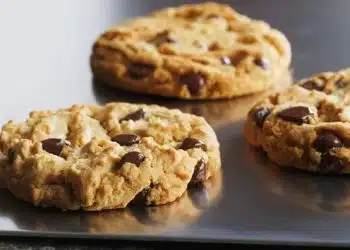 cookies con gocce di cioccolato