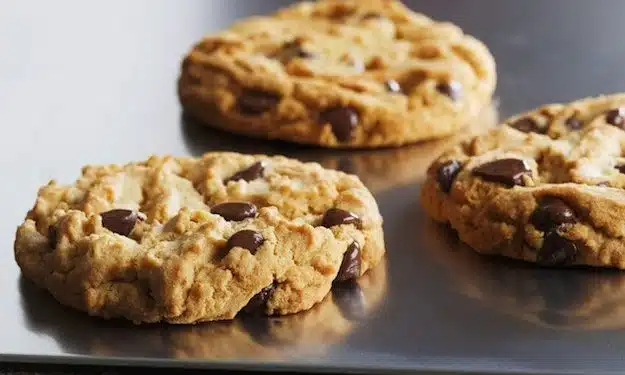 cookies con gocce di cioccolato