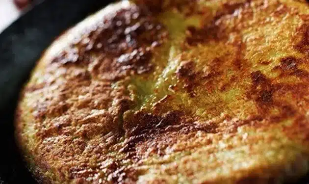 frittata pane e formaggio