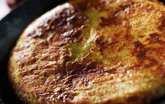 frittata pane e formaggio