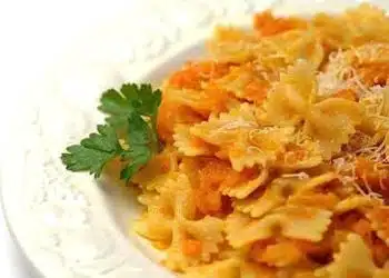pasta zucca e mascarpone