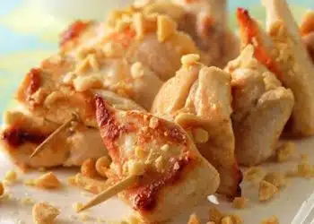 spiedini di pollo croccanti