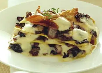 lasagne radicchio taleggio