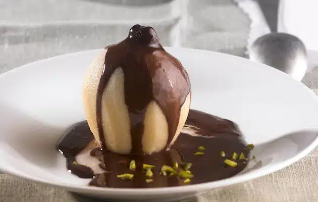 mele al forno cioccolato noci