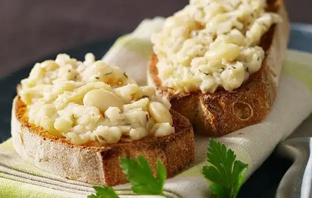 bruschetta fagioli bianchi