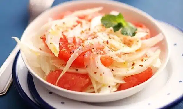 insalata di finocchi e pompelmo