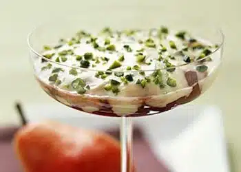 dessert di pere