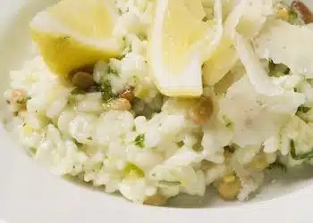 risotto limone rosmarino