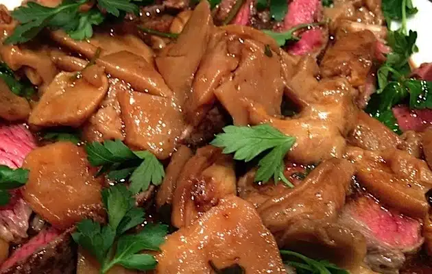 tagliata manzo porcini surgelati