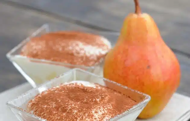 tiramisu ricotta e pere