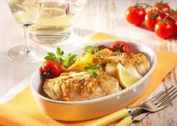 baccalà gratinato in bianco