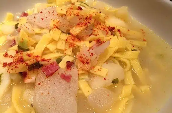 zuppa rape patate