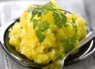 Puré di patate senza burro e senza latte purè di patate senza burro