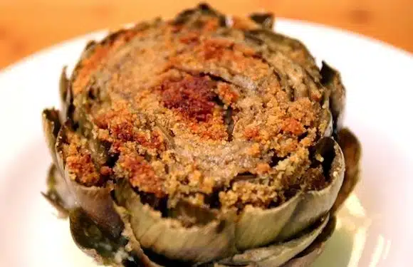 carciofi romaneschi ripieni