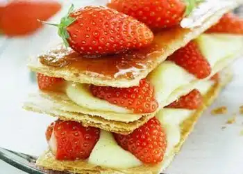 millefoglie crema fragole