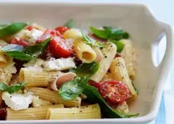 pasta fredda prosciutto e feta