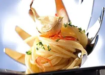 spaghetti aglio olio peperoncino light