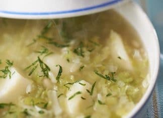 Zuppa veloce di porri patate e fagioli zuppa porri patate