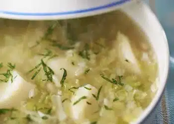 zuppa porri patate