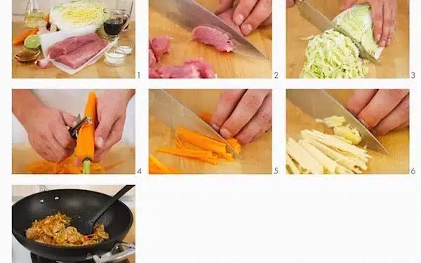 ricette al wok maiale e verdure