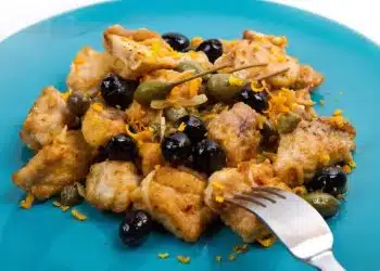 pesce spada olive capperi